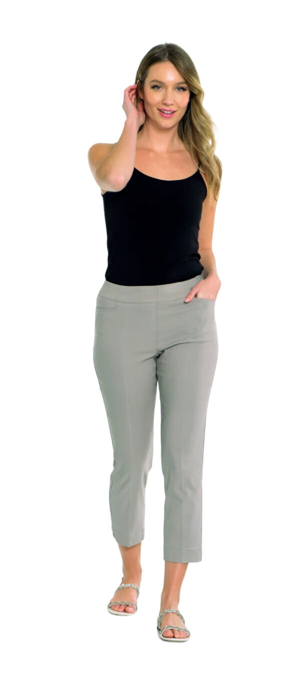 MULTIPLES NICKEL CROP PANT WITH POCKETS - Image 4