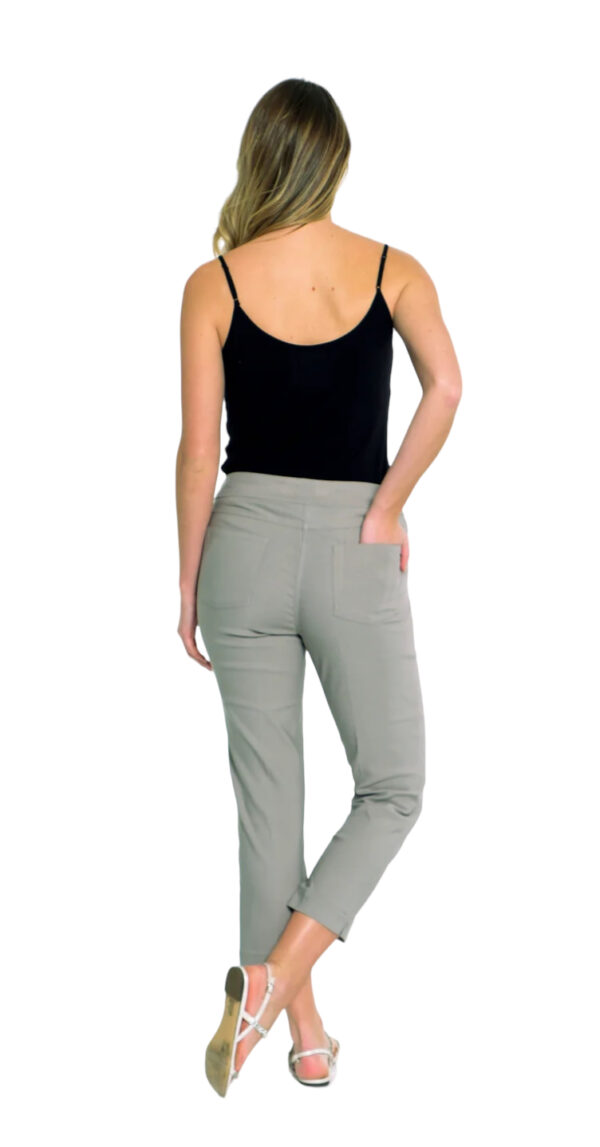 MULTIPLES NICKEL CROP PANT WITH POCKETS - Image 3