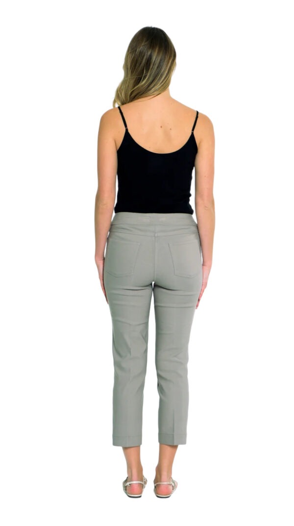 MULTIPLES NICKEL CROP PANT WITH POCKETS - Image 2