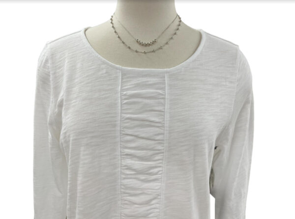 HABITAT COTTON RUCHED SHAPED SHIRT - Image 2