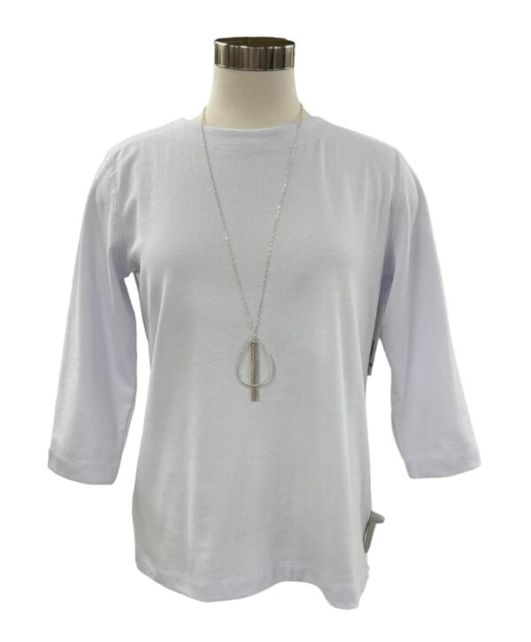 SOUTHERN LADY 3/4 SLEEVE KNIT TOP - Image 3