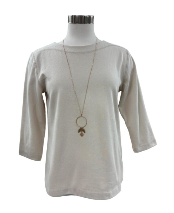 SOUTHERN LADY 3/4 SLEEVE KNIT TOP - Image 2