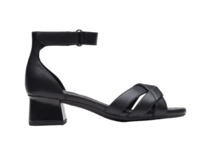 CLARKS DESIRAE LILY BLACK LEATHER