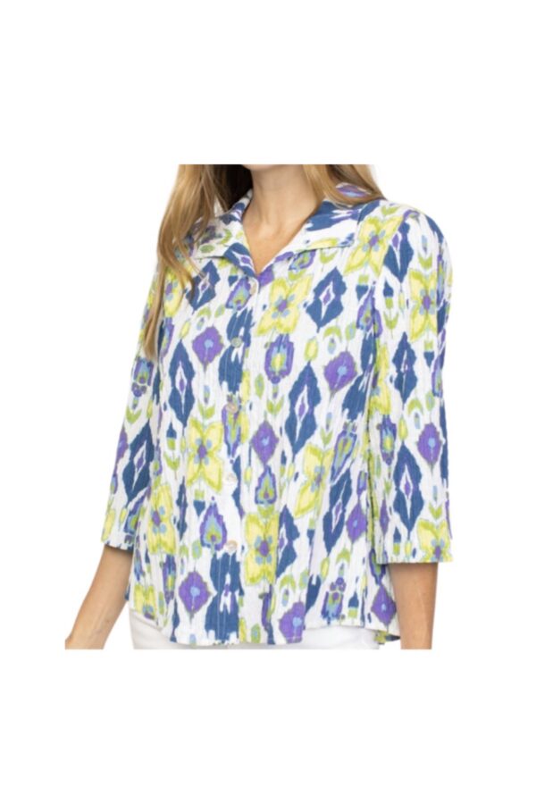 HABITAT IKAT MIX RETRO SWING JACKET