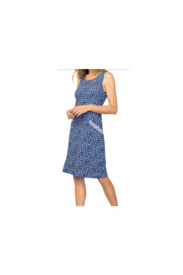 HABITAT TRAVEL MIXED PRINT SWING DRESS