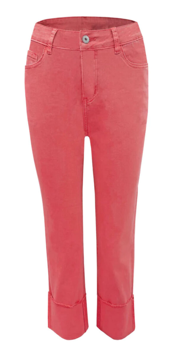 ETHYL CORAL CAPRI WITH CUFFS - Image 4