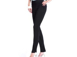 MULTIPLES BLACK TUMMY CONTROL PANT