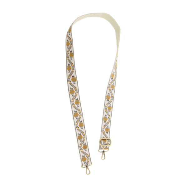 JOY SUSAN 1.5" FLOWING VINES GUITAR STRAP - Image 3