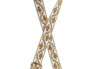 JOY SUSAN 1.5" FLOWING VINES GUITAR STRAP