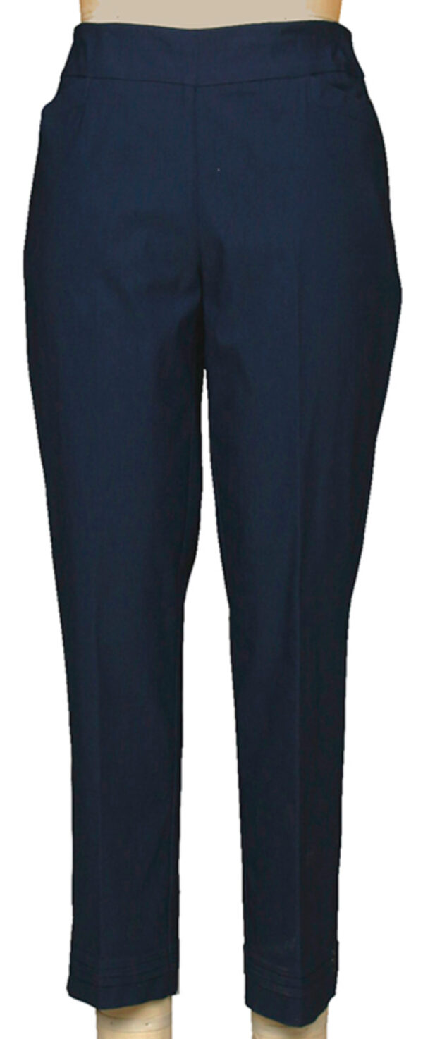 SOUTHERN LADY PETITE BENGALINE ANKLE PANTS - Image 2