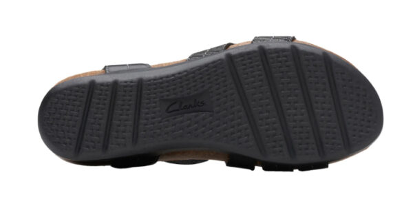 CLARKS CALENNE CLARA BLACK LEATHER - Image 2
