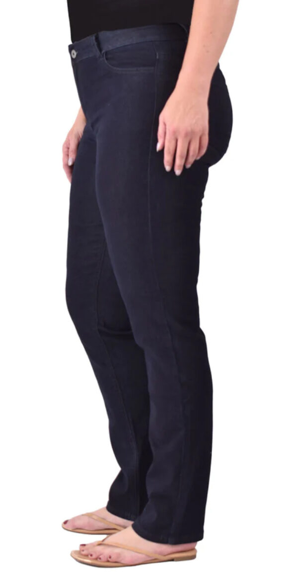 ETHYL DARK WASH STRAIGHT LEG JEAN - Image 2