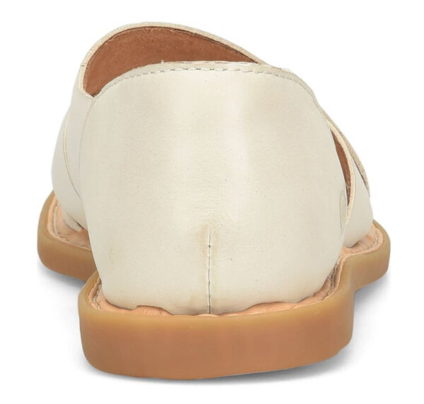 BORN SHOES ITHICA CREAM LEATHER SANDAL - Image 5