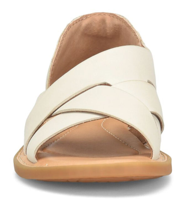 BORN SHOES ITHICA CREAM LEATHER SANDAL - Image 3