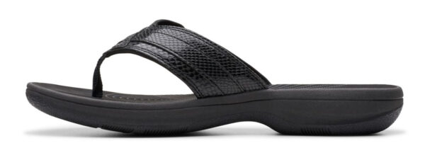 CLARKS BREEZE SEA BLACK SNAKE - Image 7