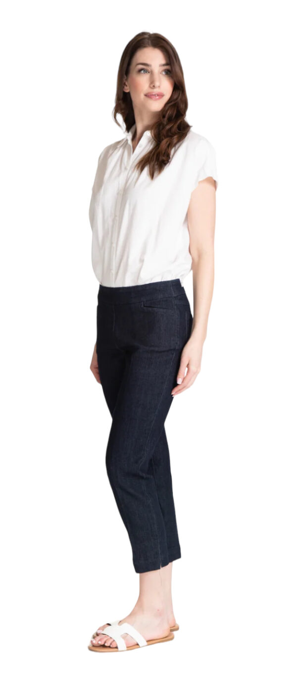 MULTIPLES DENIM SLIMSATIONS CROP JEANS - Image 6