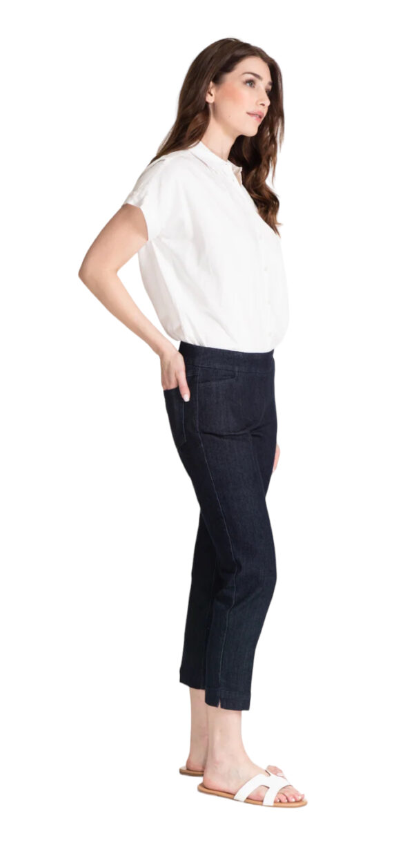 MULTIPLES DENIM SLIMSATIONS CROP JEANS - Image 5
