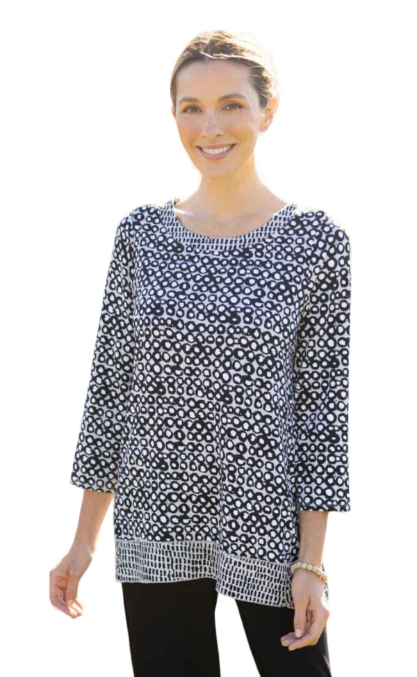 HABITAT TRAVEL MIXED PRINT TUNIC - Image 3