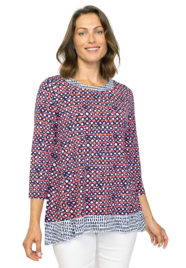 HABITAT TRAVEL MIXED PRINT TUNIC - Image 5