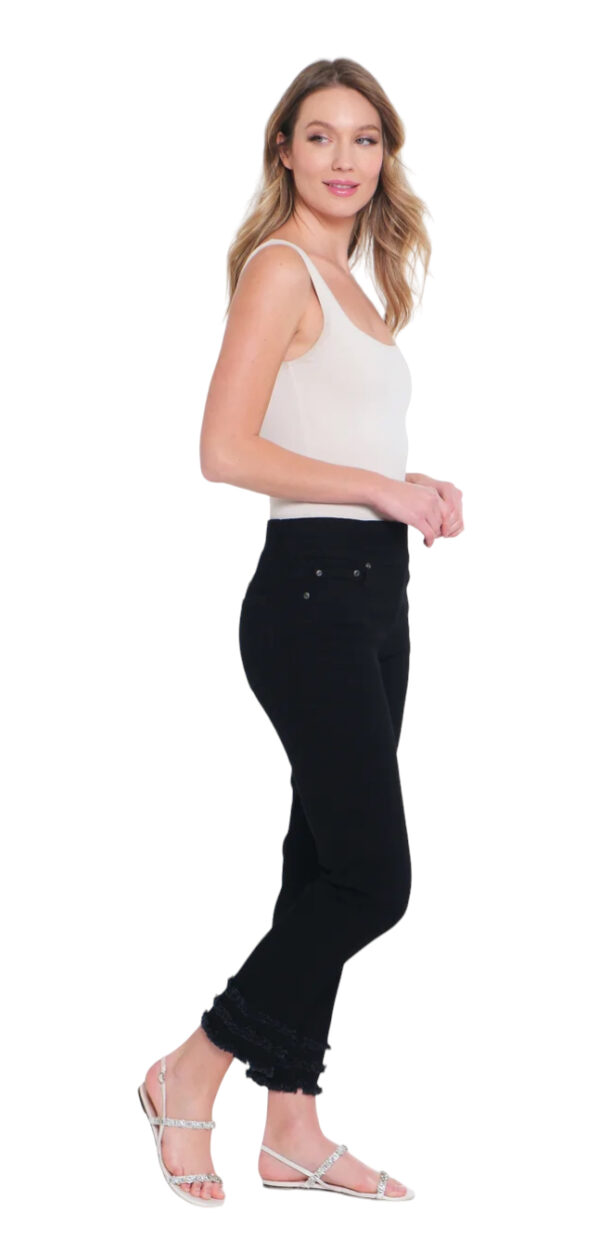 MULTIPLES SLIMSATION FRINGE ANKLE JEANS - Image 6