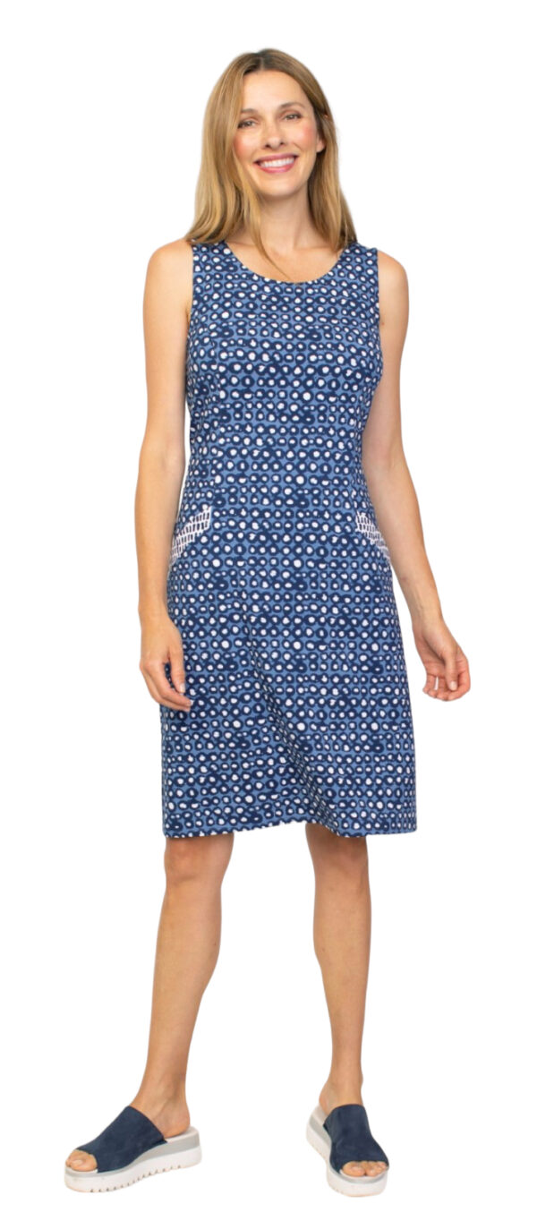 HABITAT TRAVEL MIXED PRINT SWING DRESS - Image 2