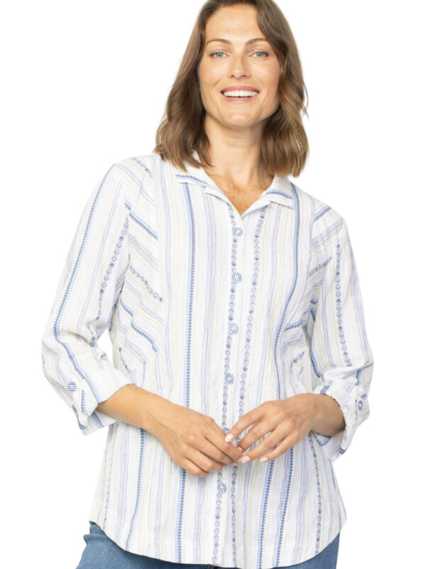 HABITAT COASTAL BOHO BOYFRIEND TUNIC - Image 2