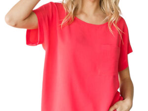 AIR FLOW SHORT SLEEVE POCKET TOP