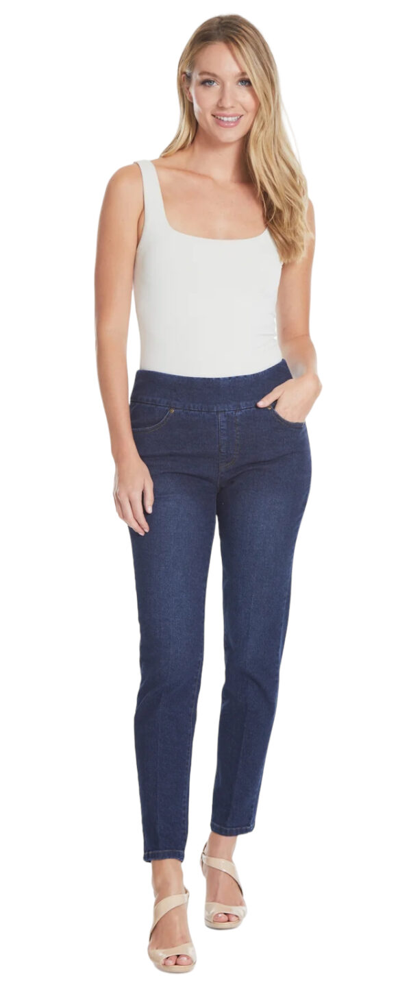MULTIPLES SLIMSATION ANKLE JEANS WITH POCKETS - Image 2