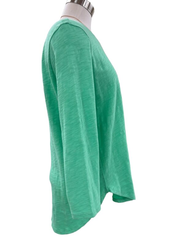 ESCAPE BY HABITAT 3/4 SLEEVE COTTON SLUB HILO TEE - Image 2