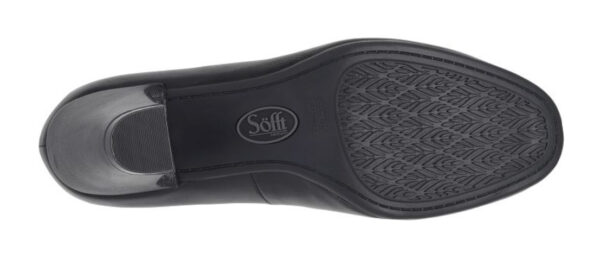 SOFFT LANA BLACK LEATHER PUMP - Image 4