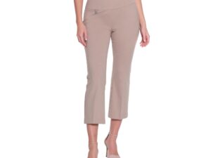 MULTIPLES STONE PULL ON CROP FLARE PANT