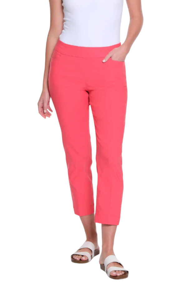 MULTIPLES WATERMELON CROP PANT WITH POCKETS - Image 6