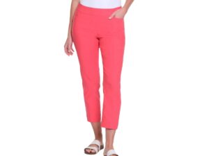 MULTIPLES WATERMELON CROP PANT WITH POCKETS