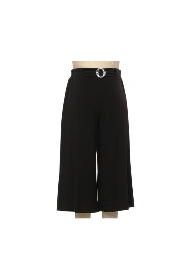 SOUTHERN LADY WIDE LEG KNIT CROP PANT