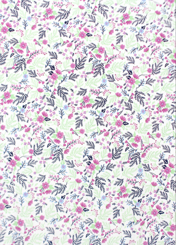 SOUTHERN LADY CRISS CROSS NECK SHORT SLEEVE PRINT TOP - Image 2