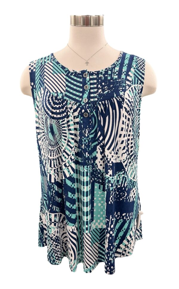 SOUTHERN LADY PRINT HENLEY TANK - Image 7