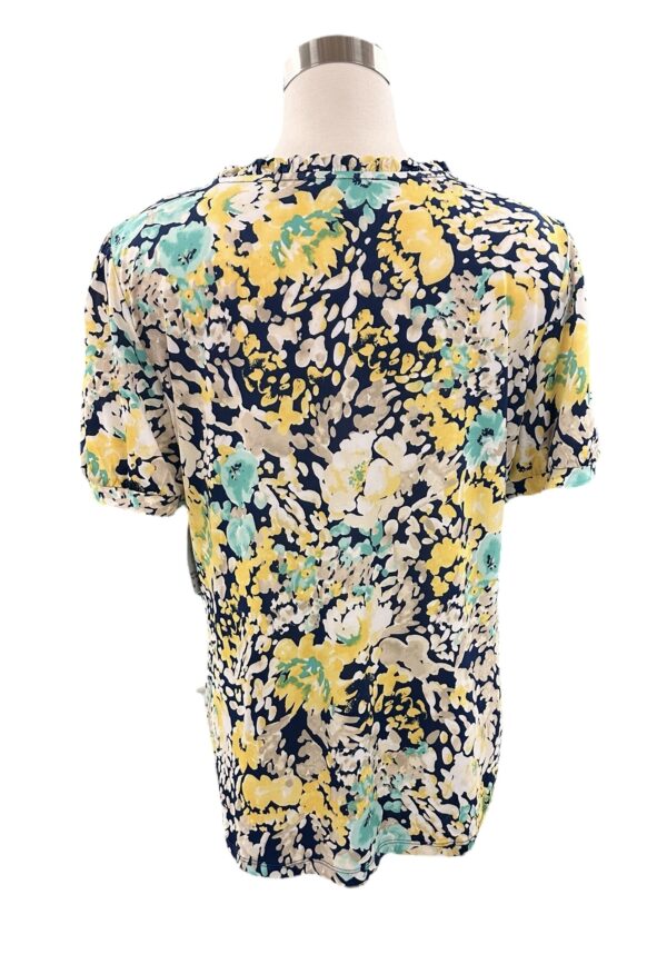 SOUTHERN LADY PUFF SLEEVE FLORAL TOP - Image 7