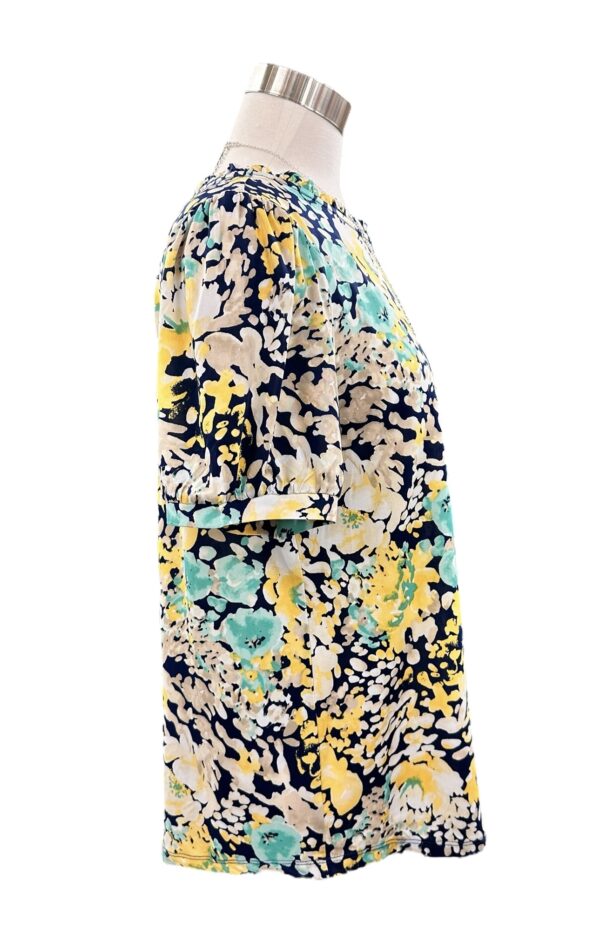 SOUTHERN LADY PUFF SLEEVE FLORAL TOP - Image 6