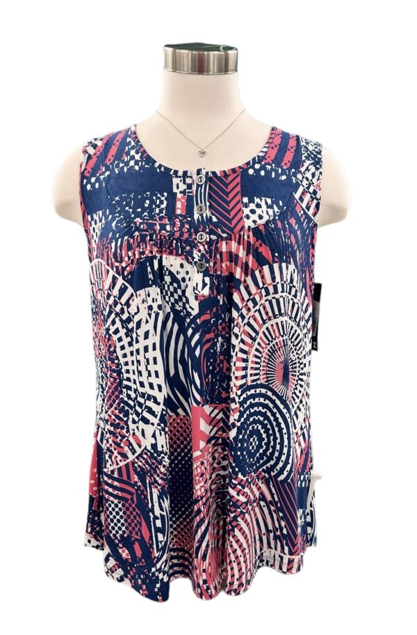 SOUTHERN LADY PRINT HENLEY TANK - Image 6