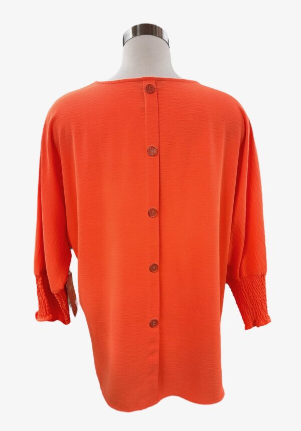 MULTIPLES DOLMAN SLEEVE CRINKLE BLOUSE - Image 3