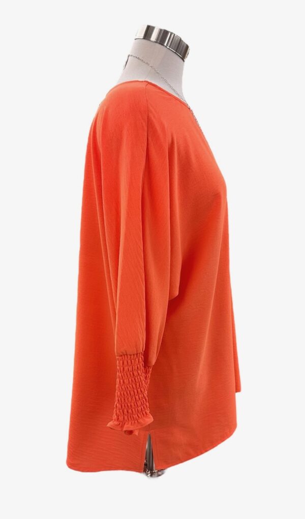 MULTIPLES DOLMAN SLEEVE CRINKLE BLOUSE - Image 4