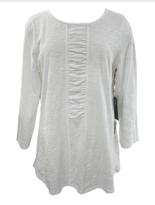 HABITAT COTTON RUCHED SHAPED SHIRT - Image 4