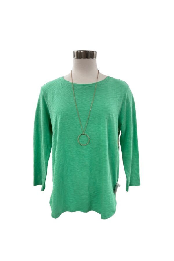ESCAPE BY HABITAT 3/4 SLEEVE COTTON SLUB HILO TEE