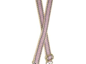 JOY SUSAN 1.25" ZIGZAG EMBROIDERED GUITAR STRAP