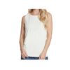 MULTIPLES IVORY SCOOP NECK TANK