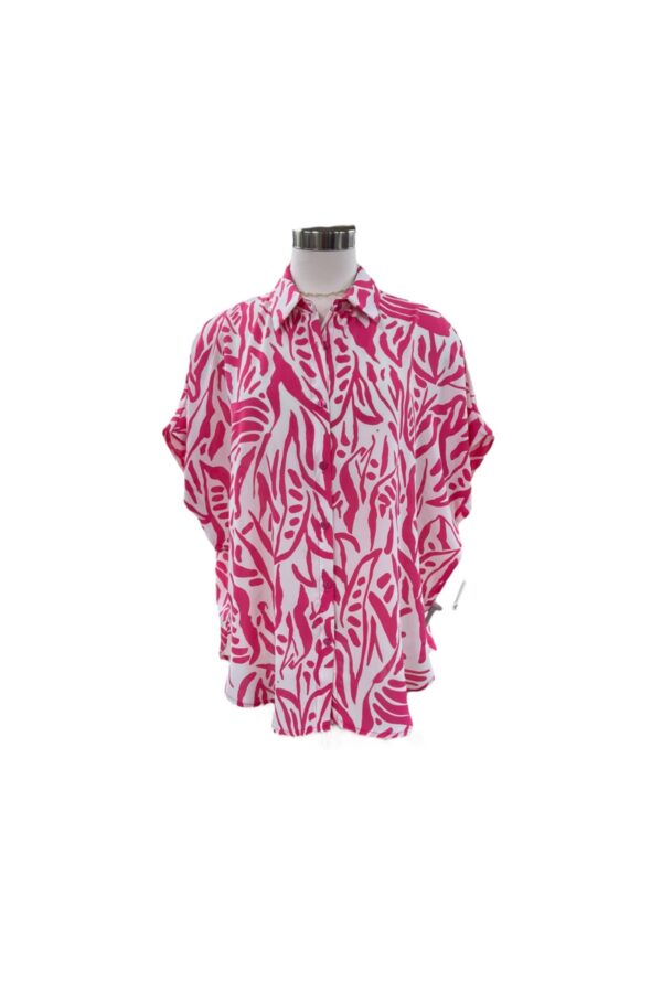 JODIFL AIRFLOW BUTTON FRONT OVERSIZED BLOUSE