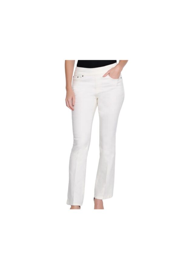 MULTIPLES SLIMSATION PULL ON DENIM FLARE