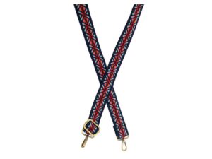 JOY SUSAN 1.25"DIMENSIONAL GEO GUITAR STRAP