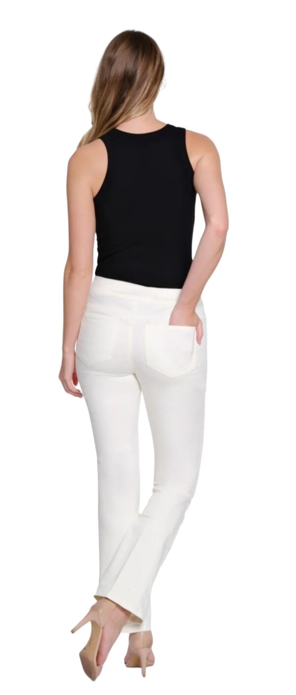 MULTIPLES SLIMSATION PULL ON DENIM FLARE - Image 5