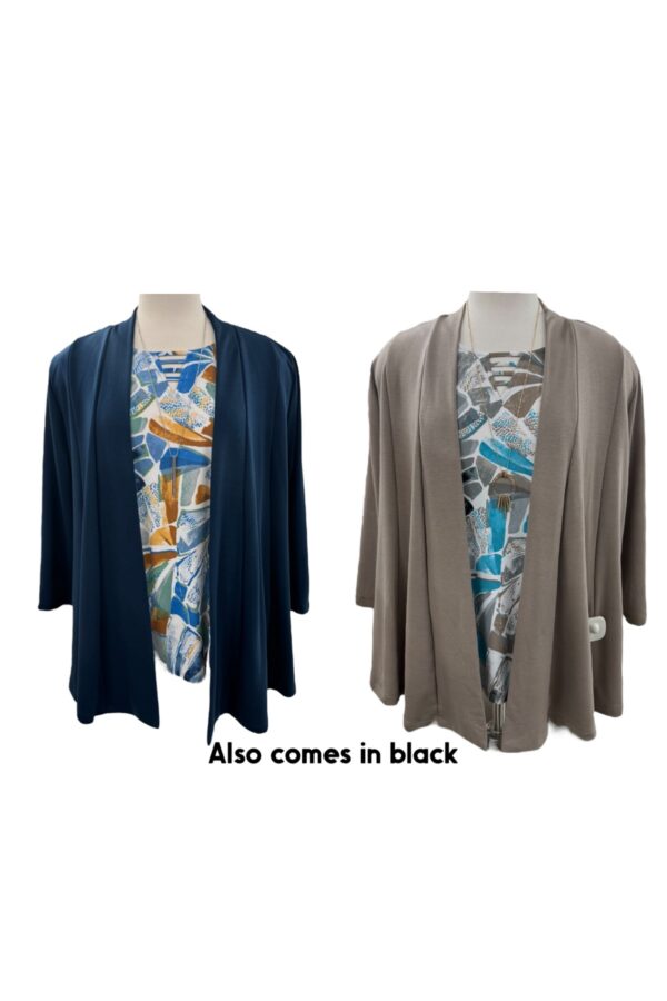 SOUTHERN LADY FANTABULOUS 3/4 SLEEVE JACKET*NOW 75% OFF*